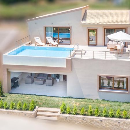 Villa Vasillis-Heated Swimming Pool With Infinity View Віталадес Екстер'єр фото