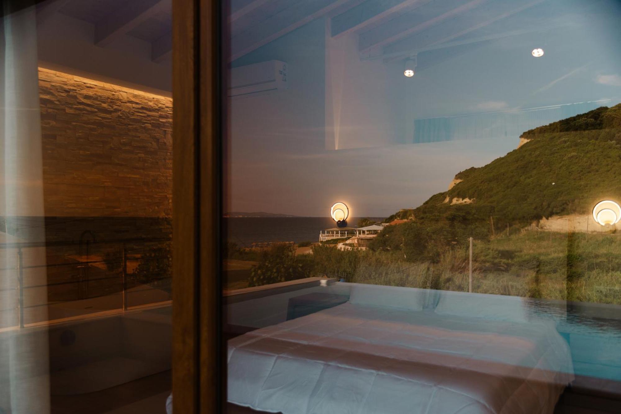 Villa Vasillis-Heated Swimming Pool With Infinity View Віталадес Екстер'єр фото