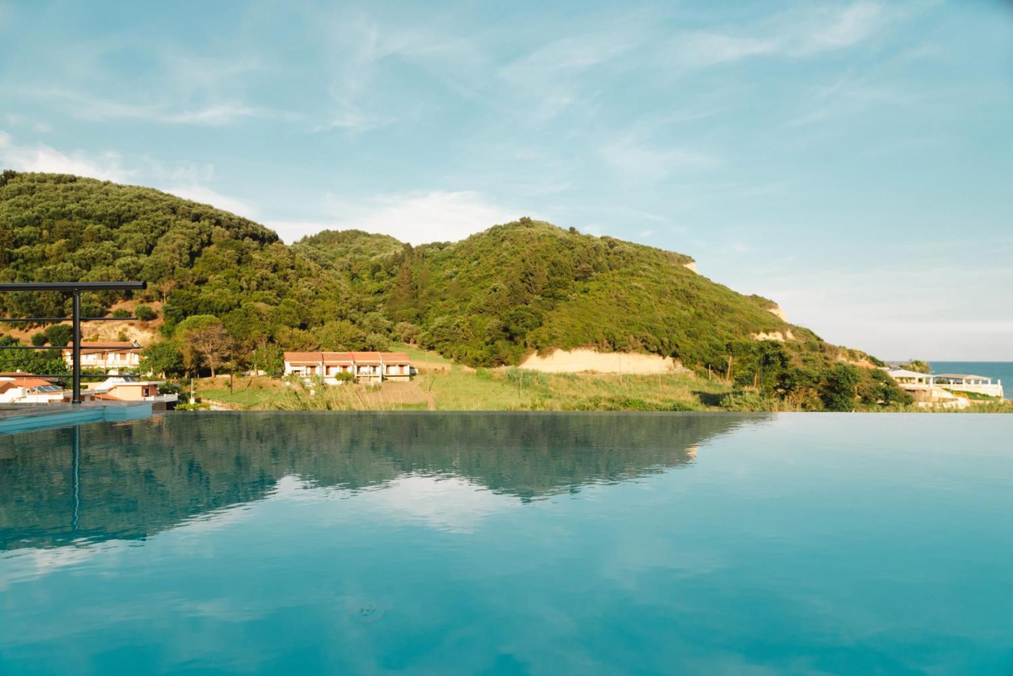 Villa Vasillis-Heated Swimming Pool With Infinity View Віталадес Екстер'єр фото